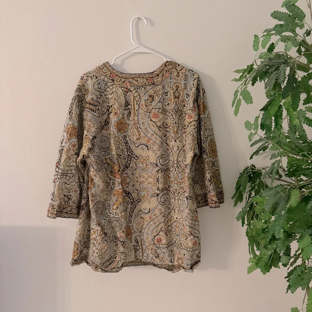 Cleobella Evereve Kaleidoscope Wrap Kimono Top - Picture 6 of 6